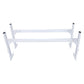 VEVOR Van Roof Ladder Rack, 2 Bars Aluminum Alloy Roof Ladder Racks, 181 kg Capacity Rain-Gutter Van Roof Rack, Adjustable Length 1300-2060 mm, Van Ladder Rack for Van, Cargo, Trailer