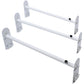 VEVOR Van Roof Ladder Rack, 3 Bars Alloy Steel Roof Racks, 750 LBS Capacity Rain-Gutter Roof Rack, Adjustable Length 40.2" to 74.8", Van Ladder Rack Compatible with Chevrolet Express, GMC Savana, etc