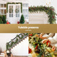 Jingle Jollys 3M Christmas Garland Pre-lit LED with Pine Cones Xmas Decor Green