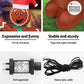 Jingle Jollys Christmas Inflatable Gingerbread Man 1.5M Height LED Decorations Illuminated