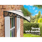 Instahut DIY Window Door Awning Shade 1 x 2m - Transparent