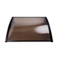 Instahut DIY Window Door Awning Shade 1 x 2m - Brown