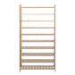 Artiss 10-Tier Bamboo Shoe Rack Wooden Shelf Stand Storage Organizer