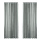 Artiss 2X Blockout Curtains Blackout Window Curtain Eyelet 240x230cm Grey