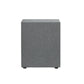 Artiss Fabric Bedside Table - Grey