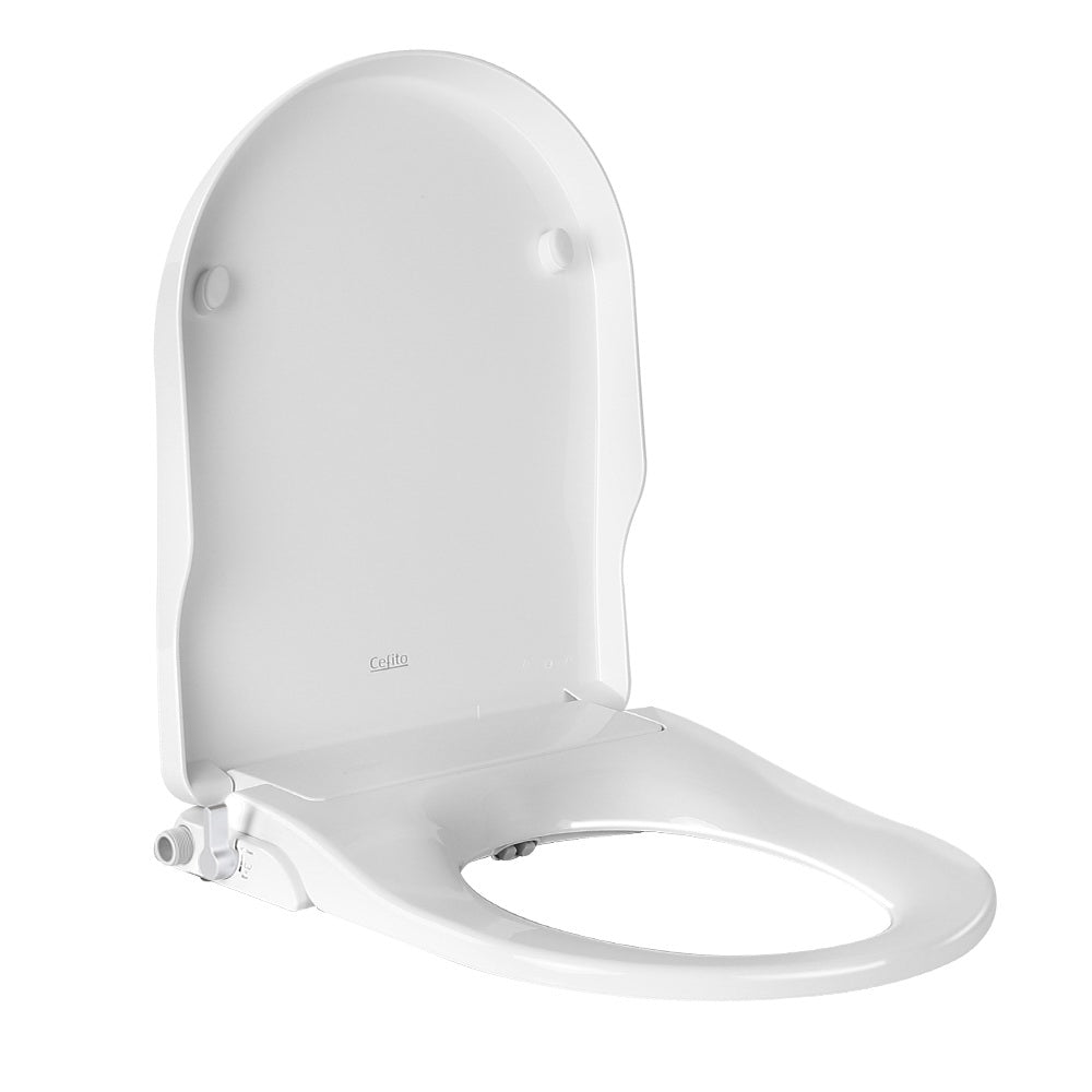 Non Electric Bidet Toilet Seat Bathroom - White