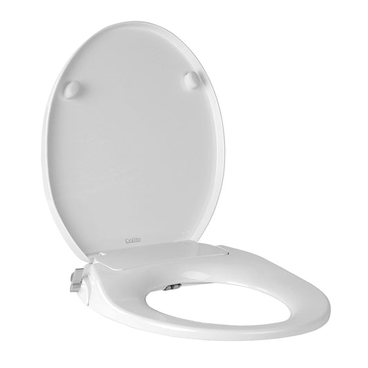 Non Electric Bidet Toilet Seat Bathroom  - White