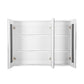 Cefito Bathroom Mirror Cabinet Vanity Medicine White Shaving Storage 1200x720mm