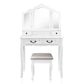 Artiss Dressing Table with Mirror - White
