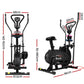Everfit 6in1 Elliptical Cross Trainer Exercise Bike Bicycle Home Gym Fitness Machine Running Walking