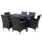 Gardeon Outdoor Furniture 7pcs Dining Set