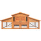i.Pet Rabbit Hutch Chicken Coop Wooden Pet Hutch 169cm x 52cm x 72cm