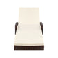 Gardeon Outdoor Sun Lounge - Brown