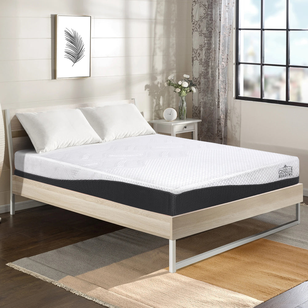 Giselle Bedding Queen Size Memory Foam Mattress Cool Gel without Spring