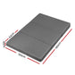 Giselle Bedding Double Size Folding Foam Mattress Portable Bed Mat Dark Grey