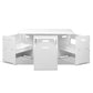 Keezi Kids Multi-function Table and Chair Hidden Storage Box Toy Activity Desk