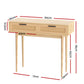 Artiss Rattan Console Table Drawer Storage Hallway Tables Drawers