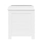 Artiss Fabric Shoe Bench with Drawers - White & Grey