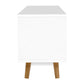 Artiss Wooden Entertainment Unit - White & Wood