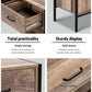 Artiss TV Stand Entertainment Unit Storage Cabinet Industrial Rustic Wooden 120cm