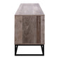 Artiss TV Cabinet Entertainment Unit Stand Storage Wooden Industrial Rustic 180cm