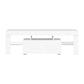 Artiss 130cm RGB LED TV Stand Cabinet Entertainment Unit Gloss Furniture Drawer Tempered Glass Shelf White