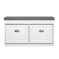 Artiss Shoe Cabinet Bench Shoes Storage Rack Organiser Drawer White Shelf 12 Pairs Box