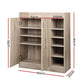 Artiss 2 Doors Shoe Cabinet Storage Cupboard - Wood
