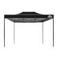 Instahut Gazebo Pop Up Marquee 3x4.5m Outdoor Tent Folding Wedding Gazebos Black