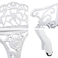 Gardeon Victorian Garden Bench White