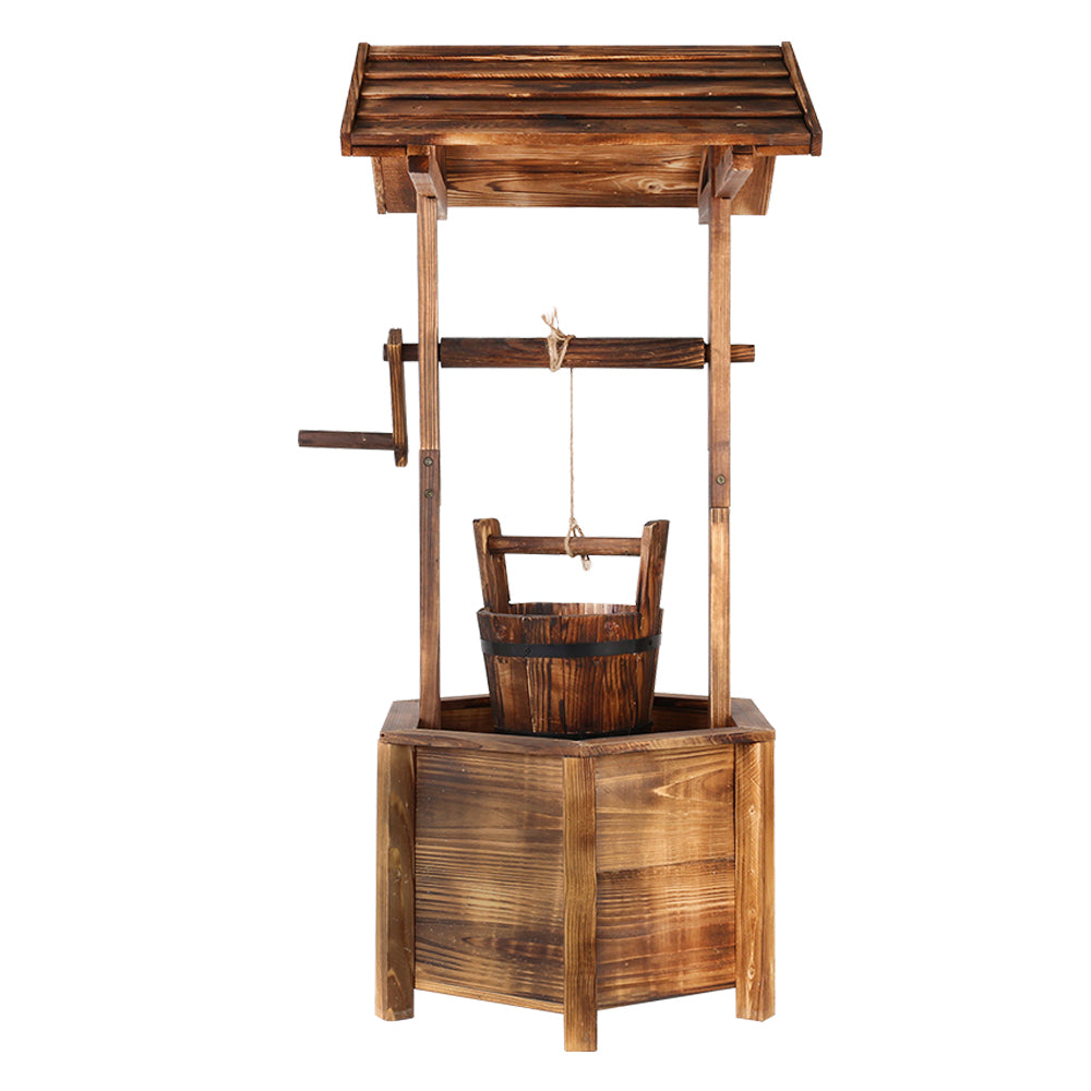 Gardeon Wooden Wishing Well