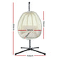 Gardeon Outdoor Furniture Egg Hammock Porch Hanging Pod Swing Chair with Stand