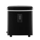 DEVANTI 3.2L Portable Ice Cube Maker Machine Benchtop Counter Black