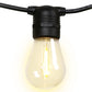 Jingle Jollys 50m LED Festoon String Lights 50 Bulbs Kits Wedding Party Christmas S14
