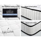 Giselle Bedding Peyton Pocket Spring Mattress 21cm Thick Single
