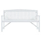Gardeon Wooden Garden Bench Chair Outdoor Furniture Patio Deck 3 Seater White