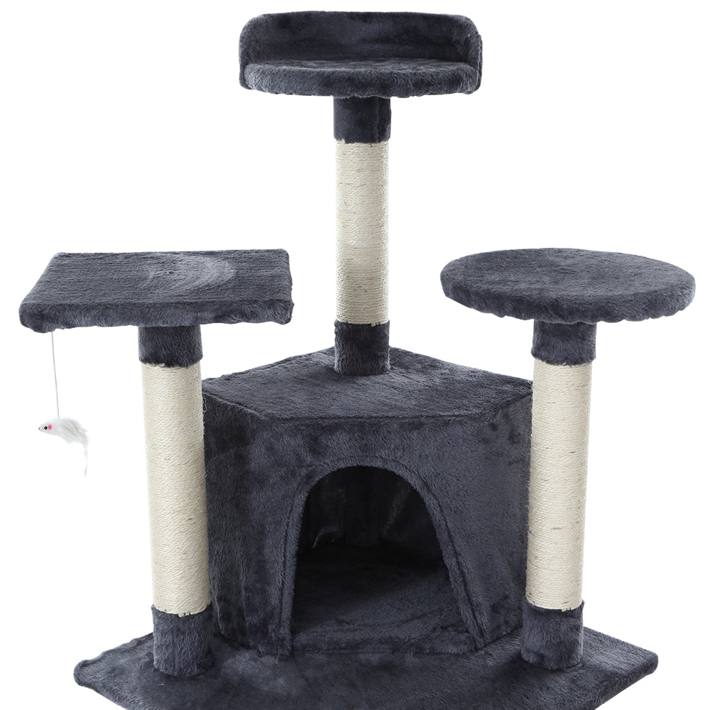 i.Pet Cat Tree 203cm Trees Scratching Post Scratcher Tower Condo House Furniture Wood