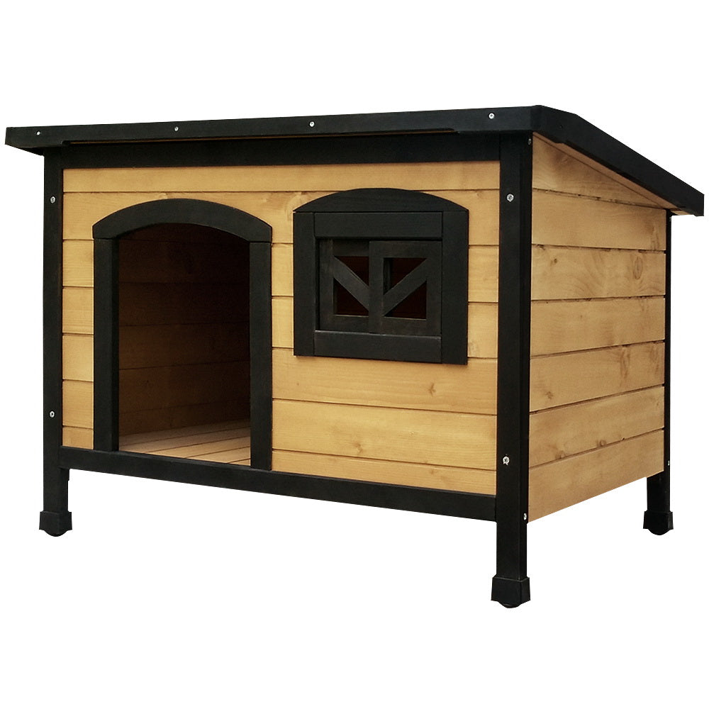 i.Pet Dog Pet Kennel Dog House Large Wooden 96cm x 69cm x 66cm