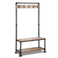 Artiss Clothes Rack Shoe  Rack Vintage Coat Stand Hallway Shelf
