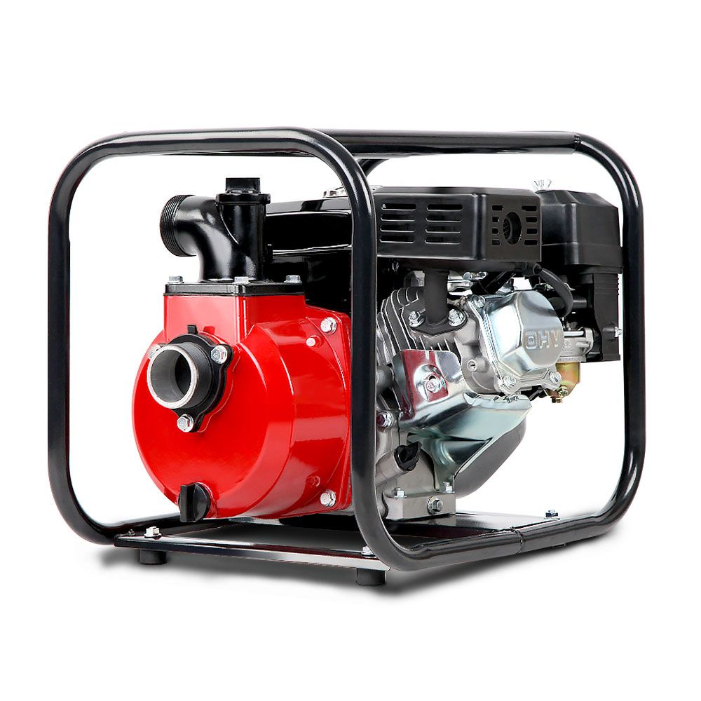 Giantz 2inch High Flow Water Pump - Black & Red