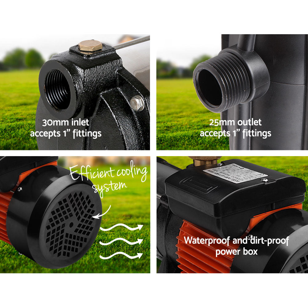 Giantz Water Pump High Pressure Multi Stage Farm Rain Tank Irrigation Garden