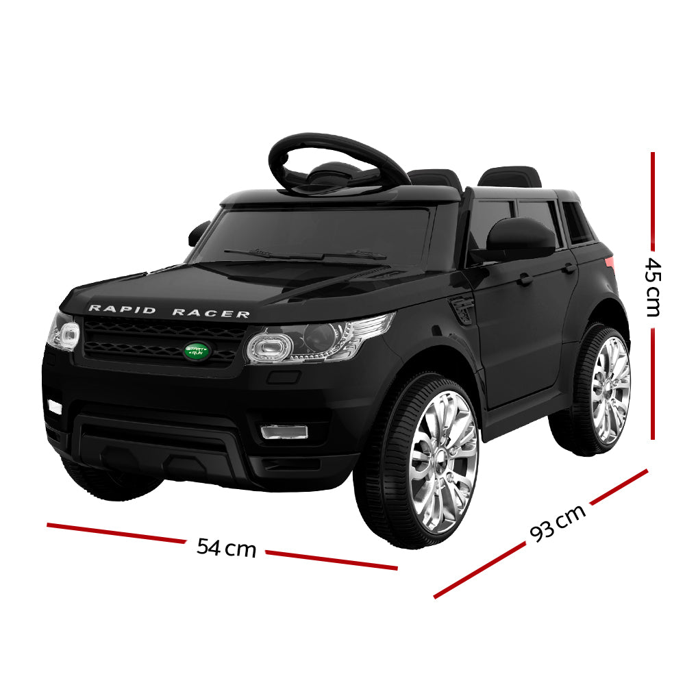 Rigo Kids Ride On Car Electric 12V Black