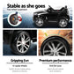 Kids Ride On Car BMW X5 Inspired Electric 12V Black