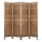 Artiss Room Divider Privacy Screen Foldable Partition Stand 4 Panel Brown