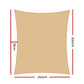 Instahut 2.5x3m Shade Sail Sun Shadecloth 280gsm Sand