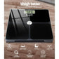 Everfit Bathroom Scales Digital Weighing Scale 180KG Electronic Monitor Tracker