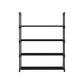 Artiss Shoe Rack Stackable Shelves 4 Tiers 55cm Shoes Storage Stand Black