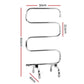 Devanti Electric Heated Towel Rail Rack 5 Bars Freestanding Clothes Dry Warmer