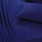Elan Linen 100% Egyptian Cotton Vintage Washed 500TC Navy Blue Queen Bed Sheets Set