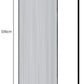 Full-Length Mirror Long Standing for Bedroom and Bathroom (106 x 35 cm, Black)